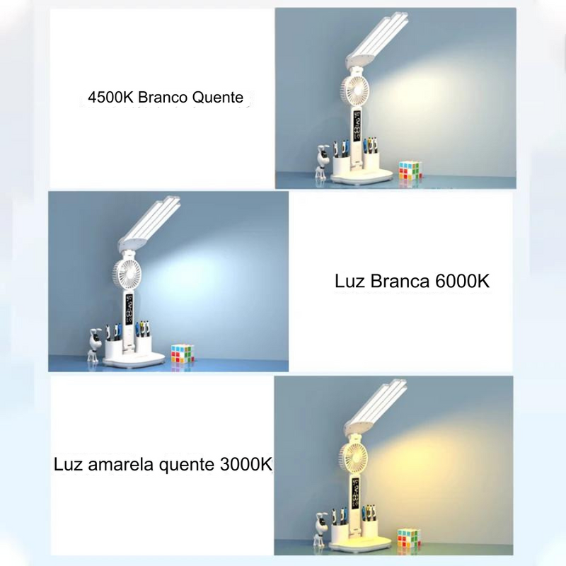Luminária 3 em 1